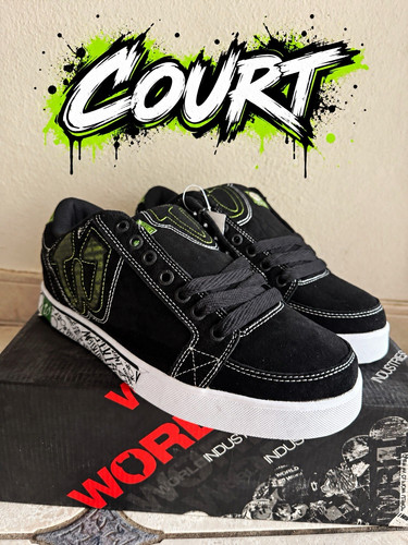 World industries court skate - world,