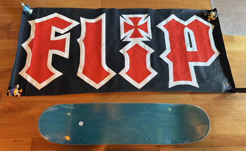 Flip skateboard banner world - flip,
